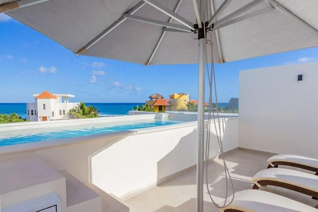 Akumal Heaven Beach Access 7 Rooftop Pools W Caribbean Sea Views + Beach Club 0*,  Mexico